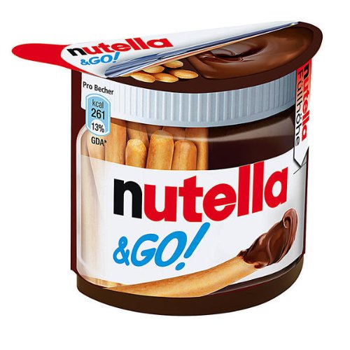 Nutella & GO! Bulk 12 Pack, Hazelnut and Cocoa Spread with Breadsticks, Stocking Stuffers, Snack Cups, 1.8 oz Each - Image 5