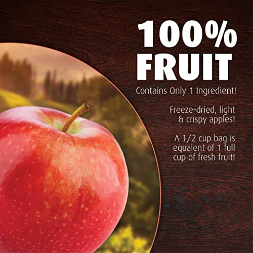 Brothers All Natural Freeze Dried Fruit Crisps, Variety Pack, 24 Single Serve Bags, Fuji Apple, Asian Pear, Banana Strawberry, Made with 100% Fruit, Gluten Free, Soy Free, Vegan, Heathy Snack - Image 7