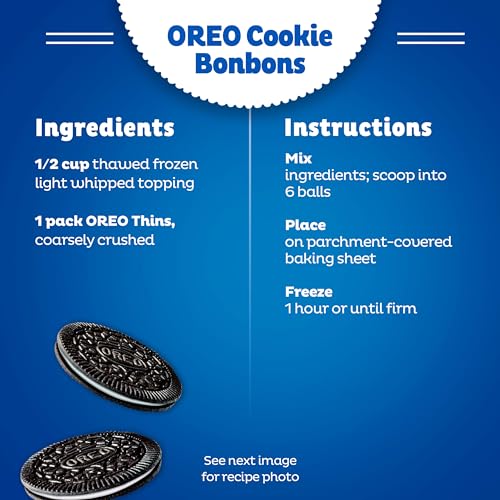 OREO Thins Chocolate Sandwich Cookies, Family Size, 11.78 oz - Image 10