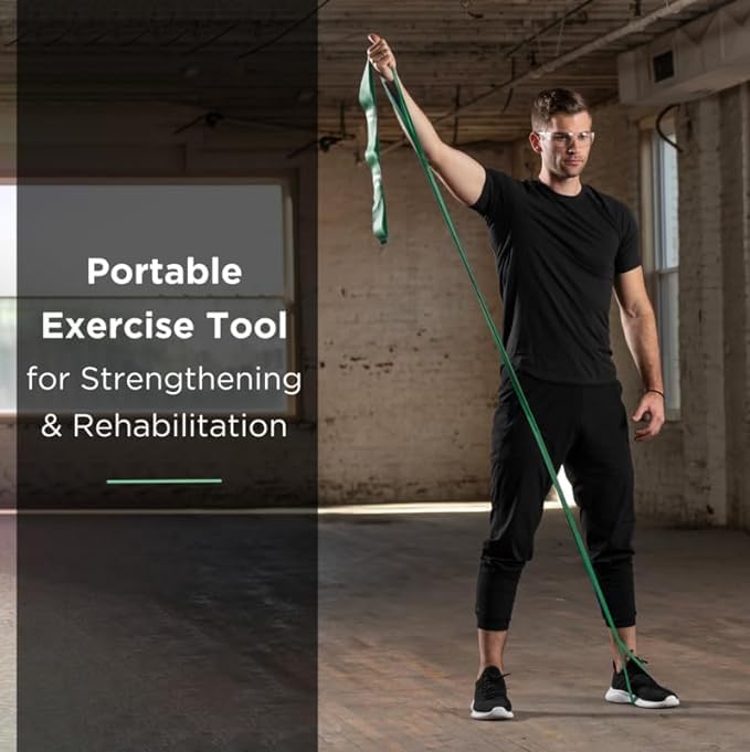 THERABAND CLX Resistance Band with Loops, Fitness Band for Home Exercise and Workouts - Image 4