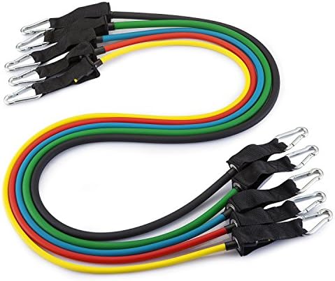 Fit Simplify Resistance Tube Bands 12 Piece Set with Instruction Booklet - Image 3