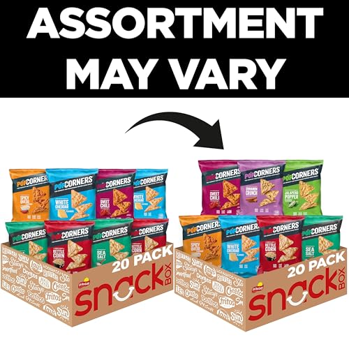 PopCorners Popped Corn Snacks, Sampler Pack, 1 Ounce (Pack of 20) (Assortment May Vary) - Image 2