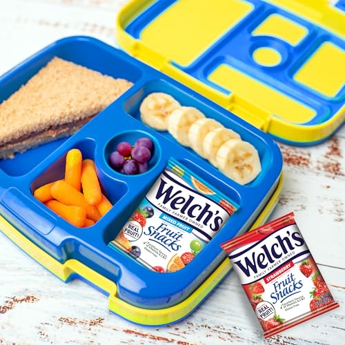 Welch's Fruit Snacks, Mixed Fruit & Strawberry Snack Box, Gluten Free, 0.8oz Snack Packs (Pack of 60) - Image 4