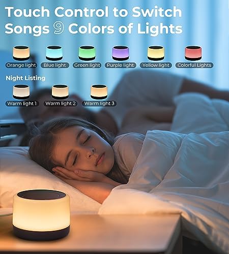 Tibetan Meditation Singing Bowls Machine - Plays 8 Different Bowls Sound for Yoga, Meditation, Mindfulness, Healing, Chakra Healing, Stress Relief, Timer and Memory Features for Women/Men, by Vangoa - Image 4