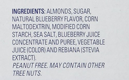 Blue Diamond Almonds, Blueberry Flavored Snack Nuts, Single Serve Bags (1.5 Oz. Tubes, Pack of 12) - Image 12