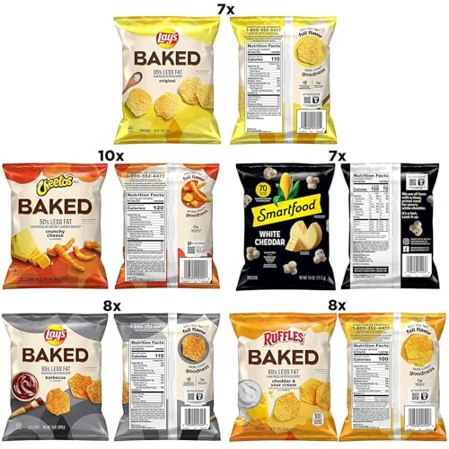 Frito Lay Baked & Popped Mix Variety Pack, (Pack of 40) - Image 2