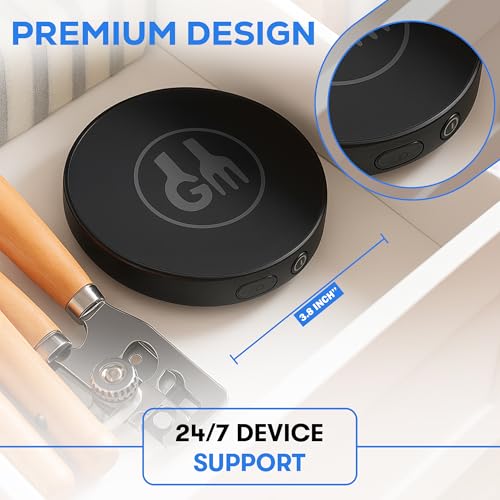 Food Scale, Portable, Rechargeable Travel Size. Smart Calories Calculator for Weight Loss, Nutrition, Diabetes, Meal Prep, Diet – Pocket Digital Coffee Scales – Free GOURMETMILES App - Image 6
