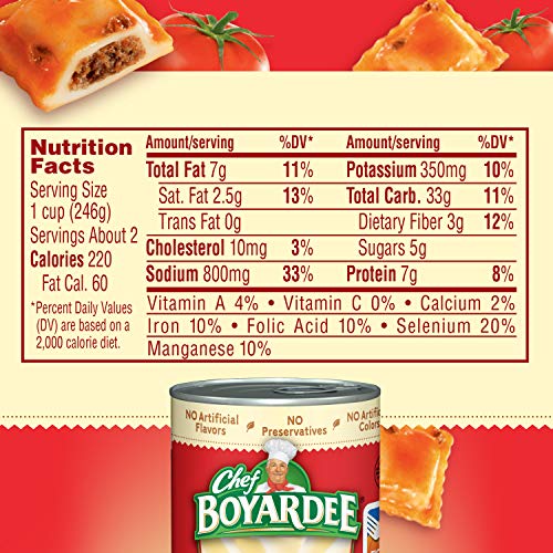 Chef Boyardee Beef Ravioli, 15 oz, 4 Pack - Image 2