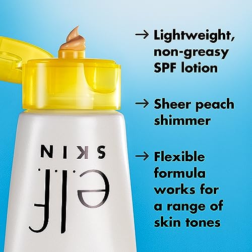 e.l.f. SKIN Suntouchable Whoa Glow SPF 30, Sunscreen & Makeup Primer For A Glowy Finish, Made With Hyaluronic Acid, Vegan & Cruelty-Free, Packaging May Vary, Sunbeam - Image 5