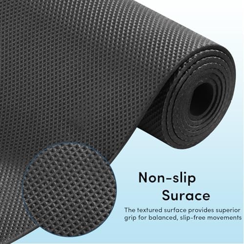 10 Pack Yoga Mats Bulk, 68'' x 24'' x 4mm Thick Black Yoga Mats for Kids and Adults, Anti-Slip Tear-Resistant Exercise Mat for Fitness Stretching Home Workout Gym and Studio - Image 7