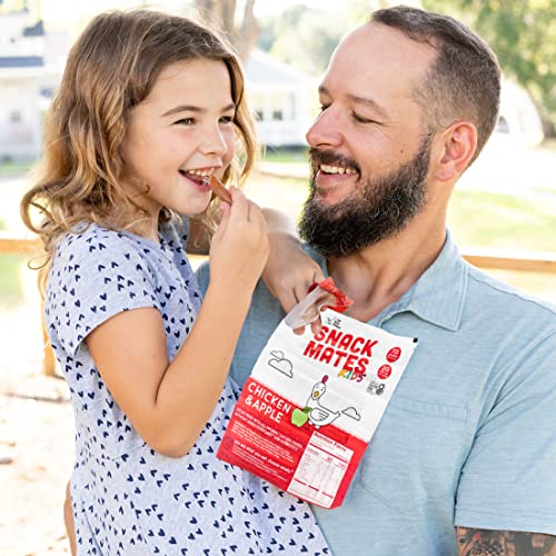 The New Primal Snack Mates, Chicken and Apple Stick - All Natural Chicken, High Protein and Low Sugar Kids Snack, Certified Paleo, Gluten Free, Lunchbox Friendly - 1 Count (Pack of 5) - Image 5