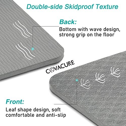 Extra Large Yoga Mat 72" x 26" - Non Slip Exercise Mat 8mm Thick Eco Friendly with Carrying Strap for Yoga, Pilates, Home Workouts & Floor Fitness - Image 2