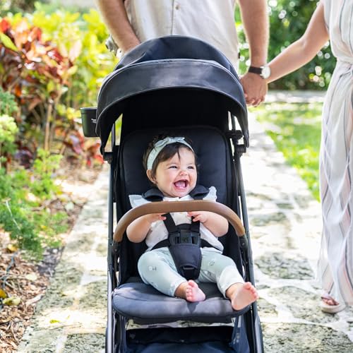 Joie Nutmeg Compact Stroller – Lightweight and Compact Stroller with One-Hand Fold (Shale) - Image 8