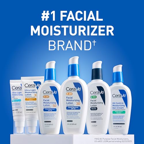 CeraVe Oil Control Moisturizing Gel-Cream, Face Moisturizer for Oily Skin, Niacinamide, Hyaluronic Acid & Oil Absorbing Technology To Rebalance Oily Skin, Non-Comedogenic, Fragrance Free & Oil-Free - Image 8