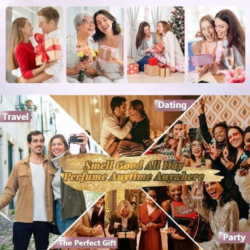 Portable Mini Refillable Perfume Atomizer Bottle, Travel Size Refillable Perfume Refill Bottle - Perfume Atomizer Refillables, Scent Pump Case, Small Perfume Spray 4 Pcs Pack of 5 ml - Image 7