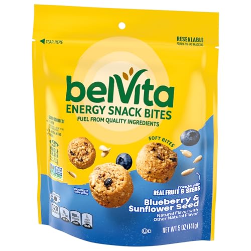 belVita Energy Snack Bites, Blueberry and Sunflower Seed, 5 oz - Image 12