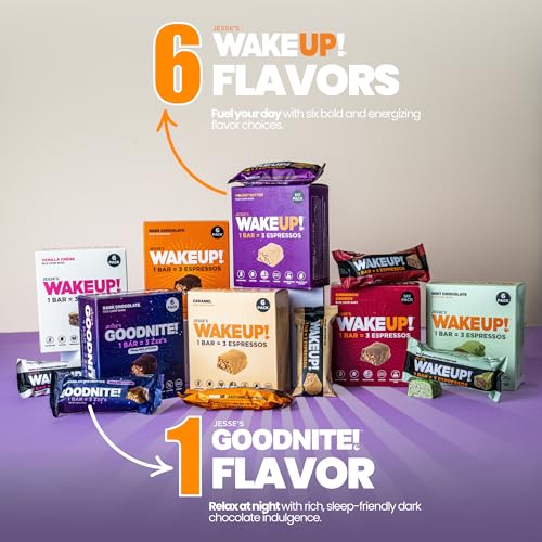 GOODNITE! Sleep Bars – Proprietary Blend with 10mg Melatonin & L-Theanine – Vegan, Gluten-Free, Kosher – Dark Chocolate Protein Snack for Restful Sleep a good night of rest. – 6 Pack - Image 8