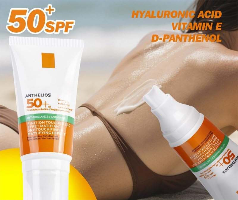 Invisible Shield Sunscreen - Non-Greasy, No White Cast, Lightweight for Face and Body,For Oily/Combination Skin (#A) - Image 2