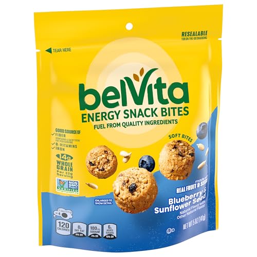 belVita Energy Snack Bites, Blueberry and Sunflower Seed, 5 oz - Image 11