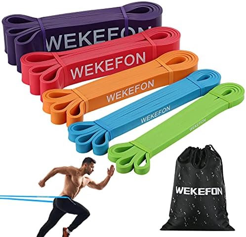Resistance Bands Set, Pull Up Assist Bands - Stretch Resistance Band - Mobility Band Powerlifting Exercise Bands for Resistance Training, Physical Therapy, Home Workouts