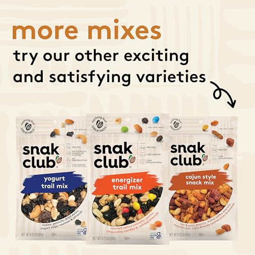 Snak Club Peanut Butter Chocolate Trail Mix with Peanuts, Peanut Butter M&M’S, Toffee Peanuts, and Pretzels, 11 oz Resealable Bag - Image 6
