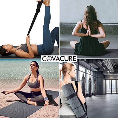 Extra Large Yoga Mat 72" x 26" - Non Slip Exercise Mat 8mm Thick Eco Friendly with Carrying Strap for Yoga, Pilates, Home Workouts & Floor Fitness - Image 6