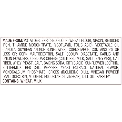 Goldfish Crisps Spicy Dill Pickle Flavored Baked Chip Crackers, 6.25 Oz Bag - Image 3