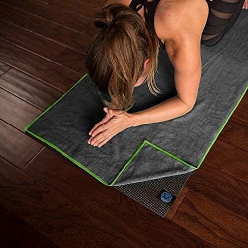 Youphoria Yoga Microfiber Non-Slip Towel - Hot Yoga Mat Towel for Enhanced Grip and Sweat Absorption - Image 9
