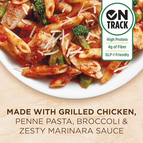 Healthy Choice Cafe Steamers Grilled Chicken Marinara with Parmesan, Convenient Microwave Meal Made With No Preservatives, Frozen Meal, 9.5 OZ Bowl - Image 4