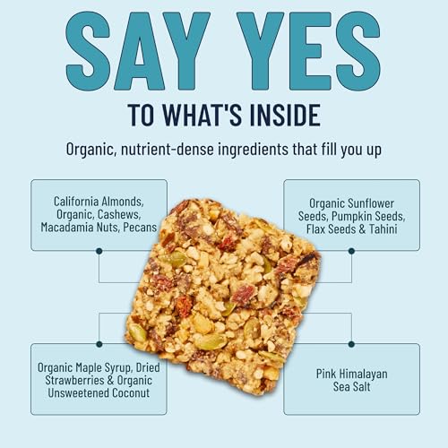 The YES Bar – Strawberry Coconut – Plant Based Protein, Decadent Snack Bar – Vegan, Paleo, Gluten Free, Dairy Free, Low Sugar, Healthy Snack, Breakfast, Low Carb, Keto Friendly (Pack of 6) - Image 8