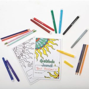 S&S Worldwide Teen Gratitude Journal.100-pg Book, Daily Prompts, Cover to Color & Inspirational Quotes, Promotes Self-Esteem, Positive Thinking, Mindfulness & Resilience, Ages 12-18, 6"x9"