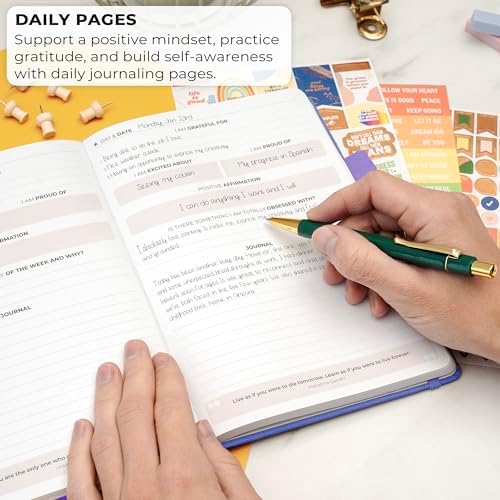 Clever Fox Positivity Daily Gratitude & Affirmation Journal with Prompts Motivational Mental Health Journal for Women & Men with Habit Tracker Lasts 6 Months, A5 Size (Lavender) - Image 5