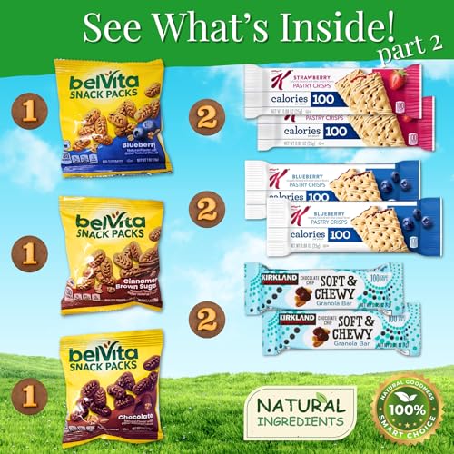 Healthy Snack Variety Box for Adults - Deluxe Assortment with Granola Bars, Nut Mixes, and Fruit Snacks for Families, Office, Gifts, and Travel (28 Count) - Image 3