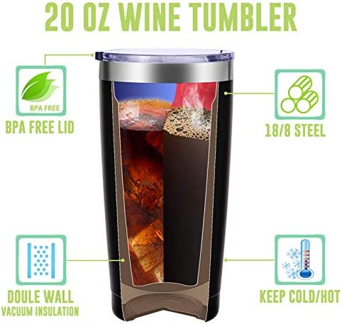 AMZUShome Boss Nutritional Facts Travel Mug Tumbler.Funny Boss Day Gifts Office Gifts.Moving Appreciation Retirement Birthday Christmas Gifts For Men Women Boss Boss Lady From Employees(20oz Black) - Image 2