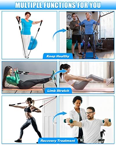 Brebebe Door Anchor Strap for Resistance Bands Exercises, Multi Point Anchor Gym Attachment for Home Fitness, Portable Door Band Resistance Workout Equipment, Easy to Install, Punch-Free, Nail-Free - Image 5