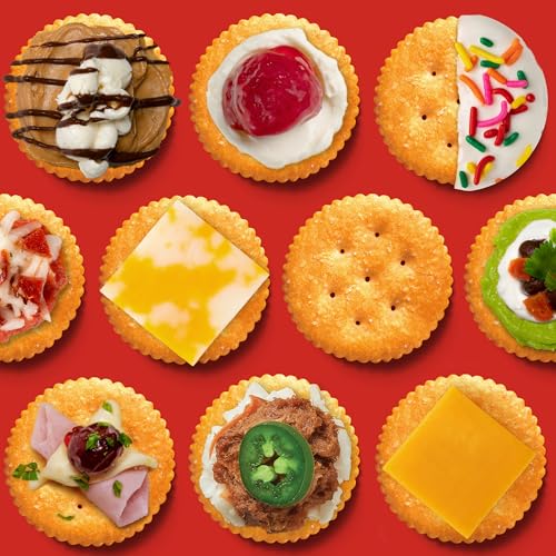 RITZ Fresh Stacks Original Crackers, Party Size, Travel Snacks, 23.7 oz (16 Multi Snack Packs) - Image 8