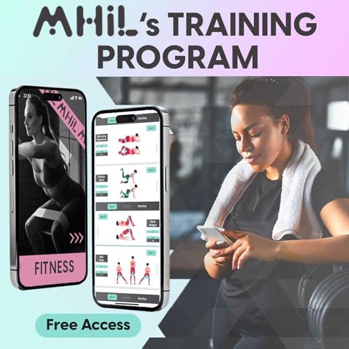 Fabric Resistance Bands for Women & Men – 4 Durable Exercise Bands for Working Out, Non-Slip & Non-Pinching Workout Bands – Multiple Resistance Levels Booty Bands for Legs Butt Glutes Hips Abs & More. - Image 6