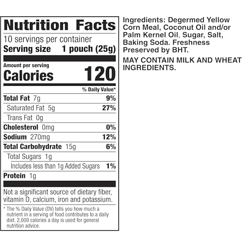 Bugles Original Crispy Corn Snacks, Snack Bags Multipack, 10 Ct, 8.75 oz - Image 2