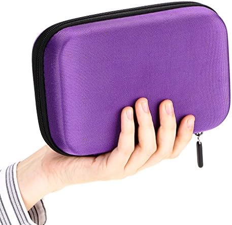Hipiwe Hard Shell Essential Oil Carrying Case Holds 12 Bottles (Can hold 5ml, 10ml, &10ml Rollers) Travel Size Essential Oils Bag Organizer Perfect for Essential Oils Bottle (Purple) - Image 6
