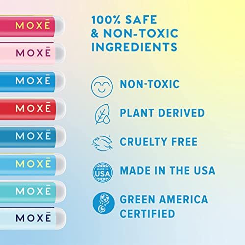MOXĒ Nasal Inhaler Bundle, 8 Essential Oil Blends, Aromatherapy Sticks, Warming & Cooling Fragrances, Undiluted Oil, Natural Ingredients, Made in USA - Image 3