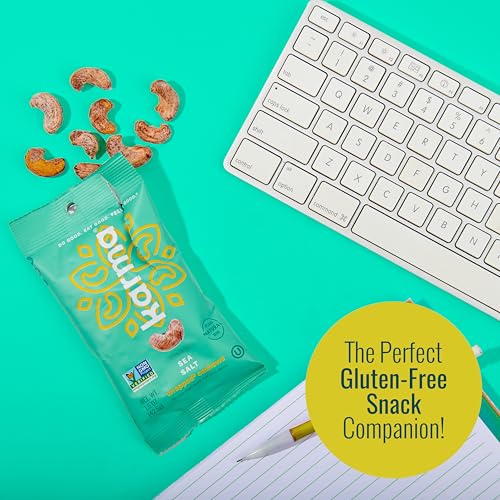 Karma Nuts Flavored Cashews Variety Pack (1.5 oz, Pack of 6) – Whole Roasted Cashews, Healthy Snacks for Adults - Gluten Free Vegan Snacks, Vegan, Non GMO - Flavored Nuts Low Carb - Image 4