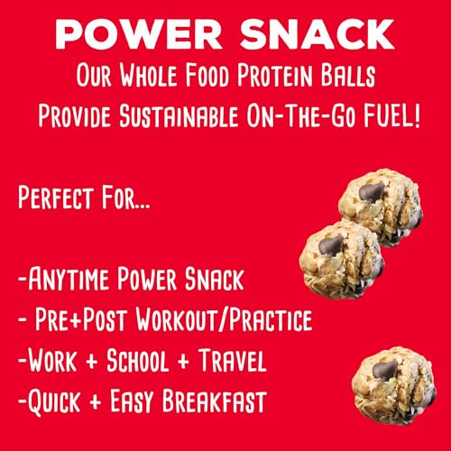 simplyFUEL Whole Food Protein Balls with Probiotics - Chocolate Coconut Peanut Butter Snacks - 8g Protein Snack - Gluten Free Energy Balls - Image 4