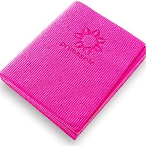 Folding Yoga Travel Pilates Mat Foldable Easy to Carry to Class Beach Park Tear resistant Travel Picnics 4mm Thick 9 Colors