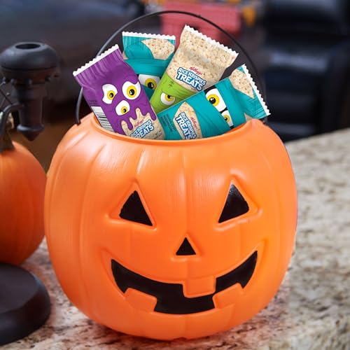 Rice Krispies Treats Crispy Mini Marshmallow Squares, Trick-or-Treat Snacks, Halloween Pack, Original, 23.2oz Box (60 Bars) - Image 2