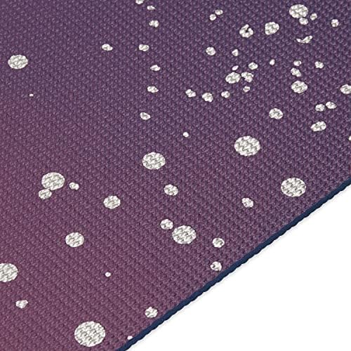 Gaiam Yoga Mat - Premium 6mm Print Extra Thick Non Slip Exercise & Fitness Mat for All Types of Yoga, Pilates & Floor Workouts (68"L x 24"W x 6mm Thick) - Image 4
