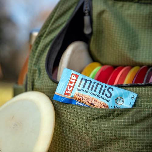 CLIF BAR Minis - Chocolate Chip - Made with Organic Oats - 4g Protein - Non-GMO - Plant Based - Snack-Size Energy Bars - 0.99 oz. (20 Pack) - Image 7