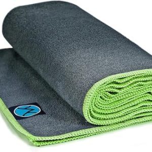 Youphoria Yoga Microfiber Non-Slip Towel - Hot Yoga Mat Towel for Enhanced Grip and Sweat Absorption