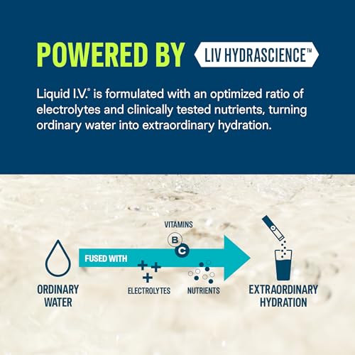 Liquid I.V.® Hydration Multiplier - Variety Pack - Lemon Lime, Passion Fruit, Strawberry, Tropical Punch | Electrolyte Powder Drink Mix | 1 Pack (16 Servings) - Image 4
