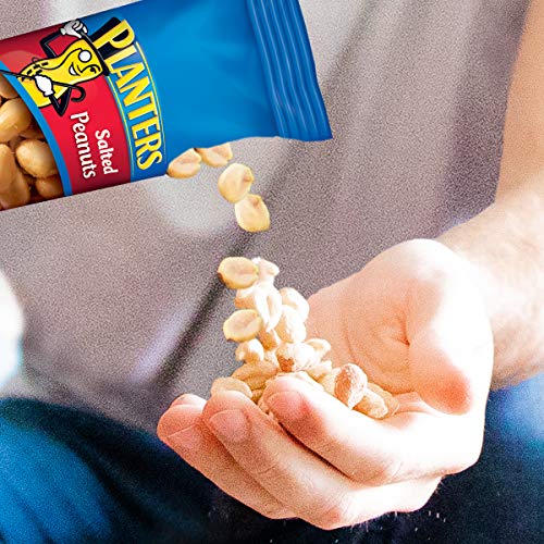 PLANTERS Variety Pack, Salted Cashews, Salted Peanuts & Honey Roasted Peanuts, On-the-Go Nut Snacks, Individually Packed Snacks, Mixed Nuts, Kosher, (36 Count) - Image 6
