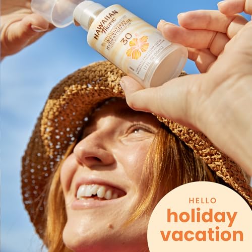Hawaiian Tropic Weightless Hydration Lotion Sunscreen for Face SPF 30, 1.7oz | Travel Size Sunscreen Lotion, Beach Essentials, Sun Protection, Travel Sunblock Face, Summer Essentials, 1.7 fl oz - Image 3